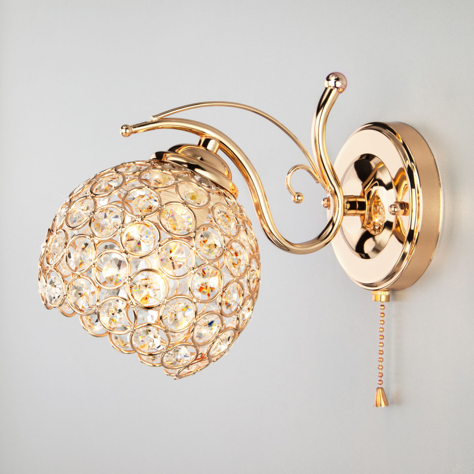 Бра с плафоном 7777/1 золото фото 1 — Multielectrika