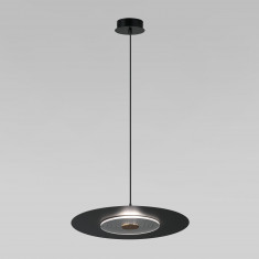 Подвесной светильник с металлическим плафоном 40030/1 LED / черный &mdash; Multielectrika
