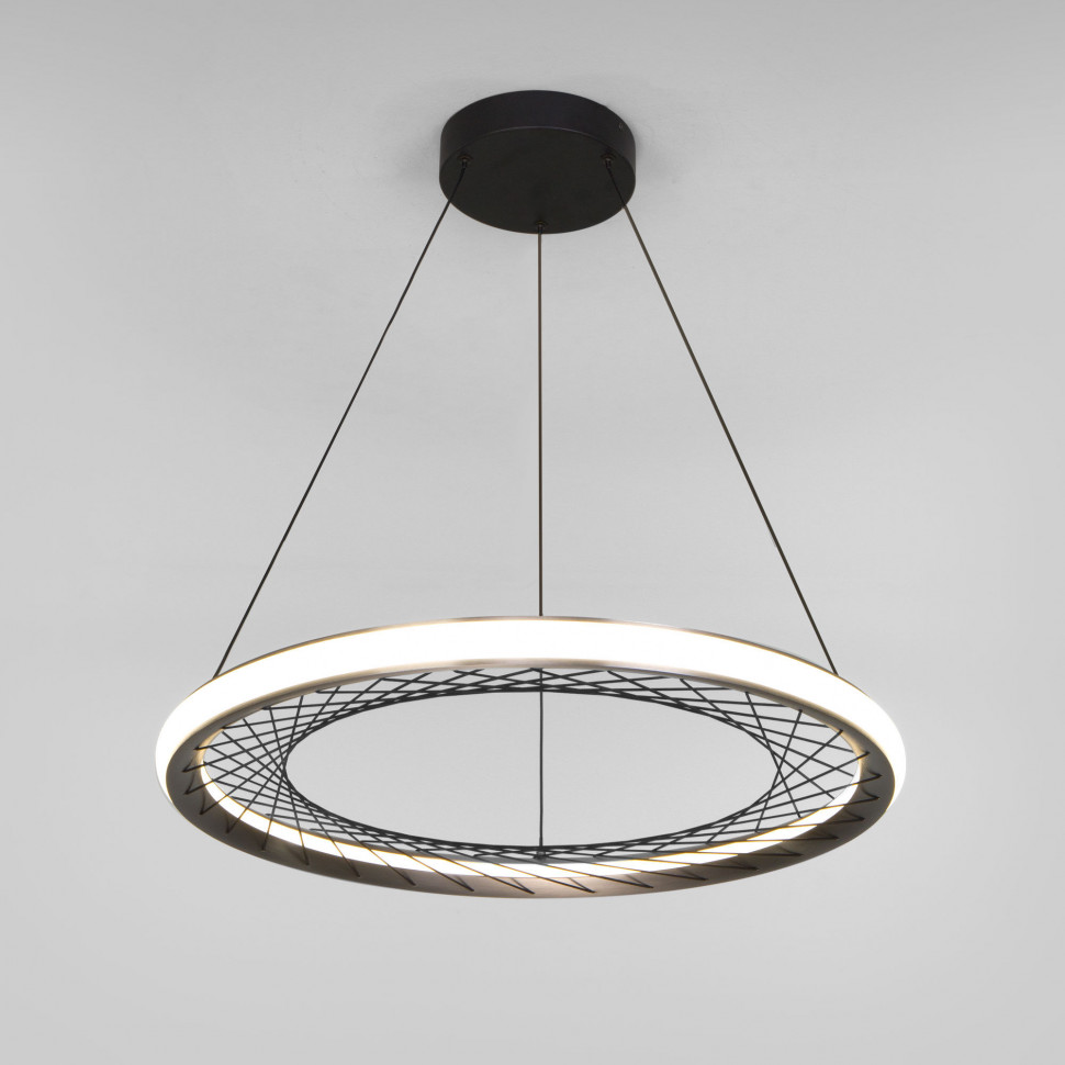 Подвесной светодиодный светильник 40024/1 LED серый фото 1 — Multielectrika