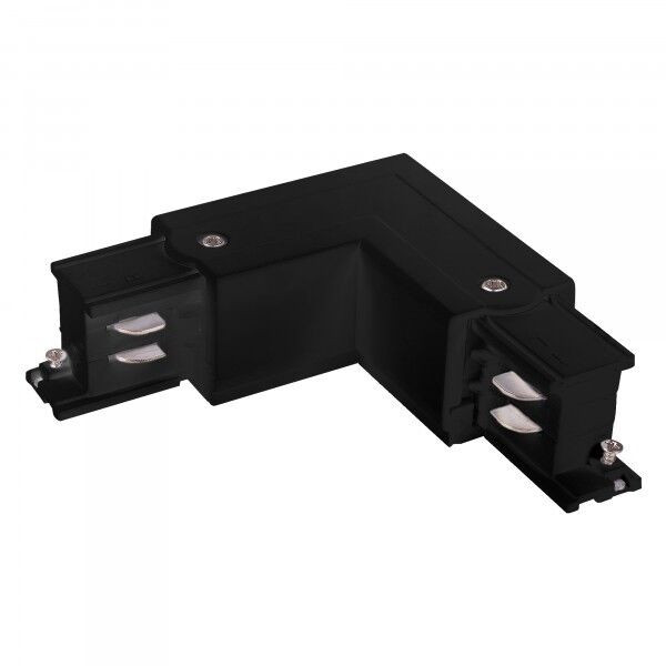 Коннектор угловой для трехфазного шинопровода (черный) 85110/00 85110/00 фото 1 — Multielectrika