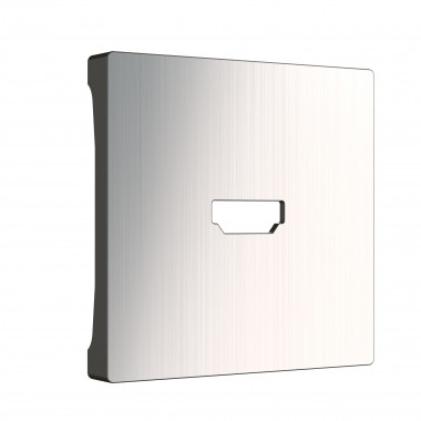 W1196002/ Накладка для розетки HDMI (глянцевый никель) W1196002 &mdash; Multielectrika