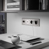 W1196002/ Накладка для розетки HDMI (глянцевый никель) W1196002 фото 2 &mdash; Multielectrika