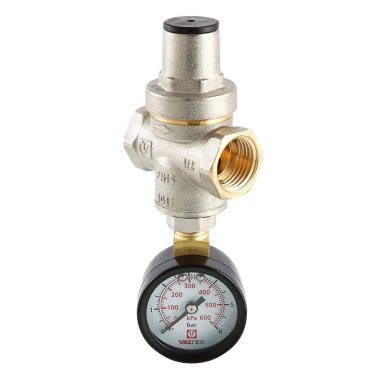 Редуктор давления поршневой без манометра 1,0-5,5 бар 1/2" VT.088.N.0455 Valtec &mdash; Multielectrika