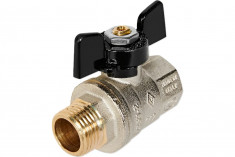 Шаровой кран Bugatti OREGON 1/2" в/н бабочка 3070060 ИС.081014 &mdash; Multielectrika