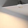 Точечный светодиодный светильник 10W 4000K белый/хром 25091/LED