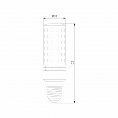 Светодиодная лампа BLE1451 LED 10W 3300K E14 BLE1451 &mdash; Multielectrika