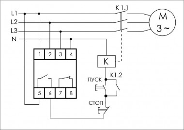 Реле контроля наличия, асимметрии фаз CZF-BT — Multielectrika