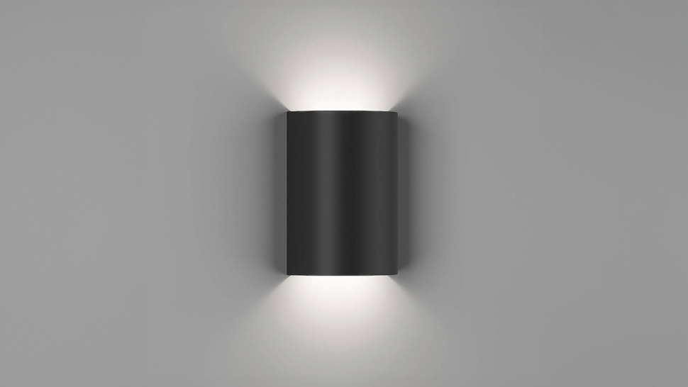 GW-6805-6-BL-WW Светодиодный настенный светильник 6 Вт черный 3000 К фото 1 — Multielectrika