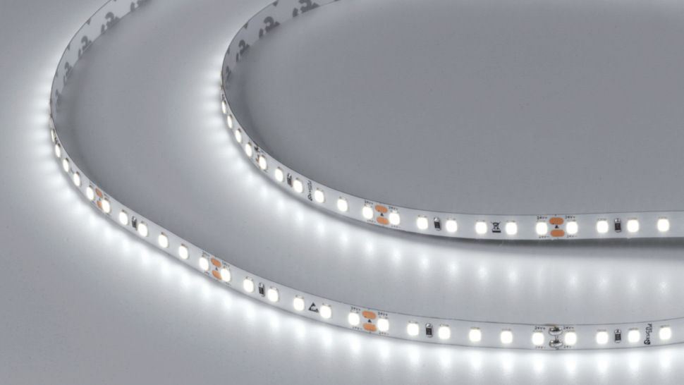 Лента светодиодная DSG 2835 W 120L-V24-IP33, 6000 K, 600 LED, 14,4W/m, LUX фото 1 &mdash; Multielectrika