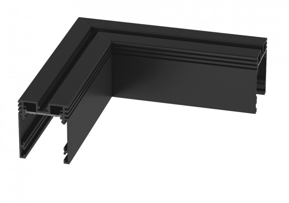 Коннектор угловой потолочный SY Черный Муар SY-601901-CN-BLMR- PCB Серебро фото 1 — Multielectrika