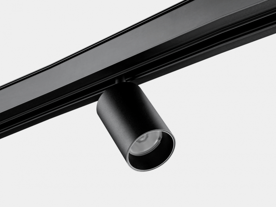 SY-LINK-SP-BL-15-WW, светильник-спот, черный, 15Вт, 3000К фото 1 — Multielectrika