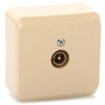Розетка телевизионная 0,7 DB Кремовый Schneider Electric Этюд TVA-002K