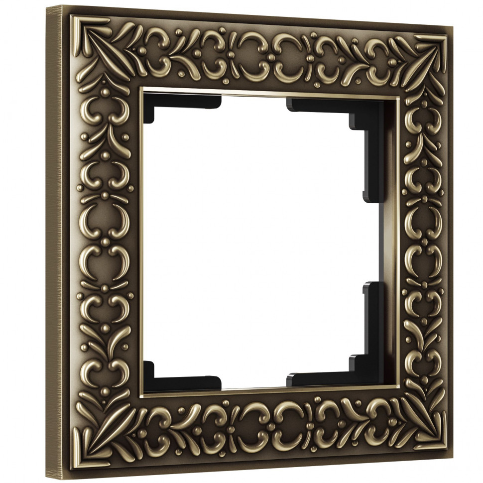 Рамка на 1 пост (бронза) W0011512 фото 1 — Multielectrika