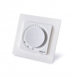 Напольный термостат Danfoss DEVIreg Basic Polar White 16 A 230 В переменного тока (140F1164) &mdash; Multielectrika