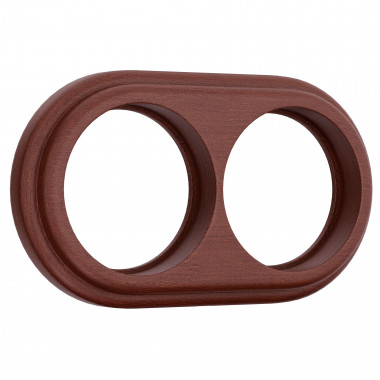 Рамка на 2 поста итальянский орех W0025225 &mdash; Multielectrika