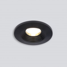 Алюминиевый точечный светильник 9903 LED 3W COB BK черный &mdash; Multielectrika