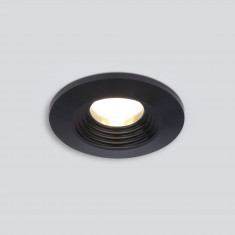 Алюминиевый точечный светильник 9903 LED 3W COB BK черный &mdash; Multielectrika