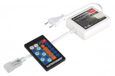 Контроллер для одноцветной светодиодной ленты 220V с ПДУ (радио) IP40 LSC 002 &mdash; Multielectrika