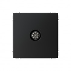 Розетка TV Systeme Electric ArtGallery оконечная 1DB, карбон &mdash; Multielectrika