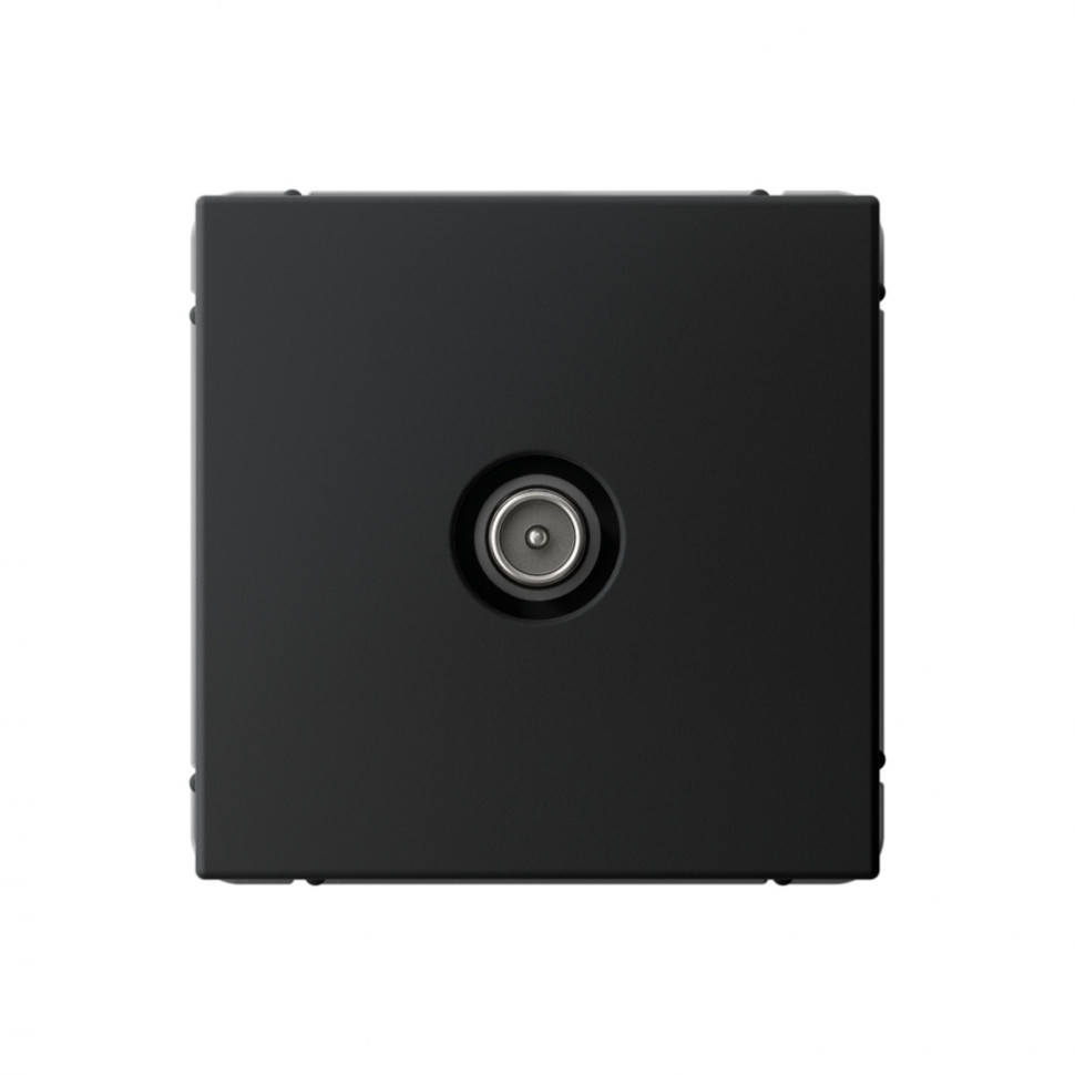 Розетка TV Systeme Electric ArtGallery оконечная 1DB, карбон фото 1 — Multielectrika