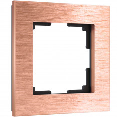 Рамка на 1 пост Aluminium (бронза) W0011712 &mdash; Multielectrika