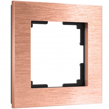 Рамка на 1 пост Aluminium (бронза) W0011712 — Multielectrika