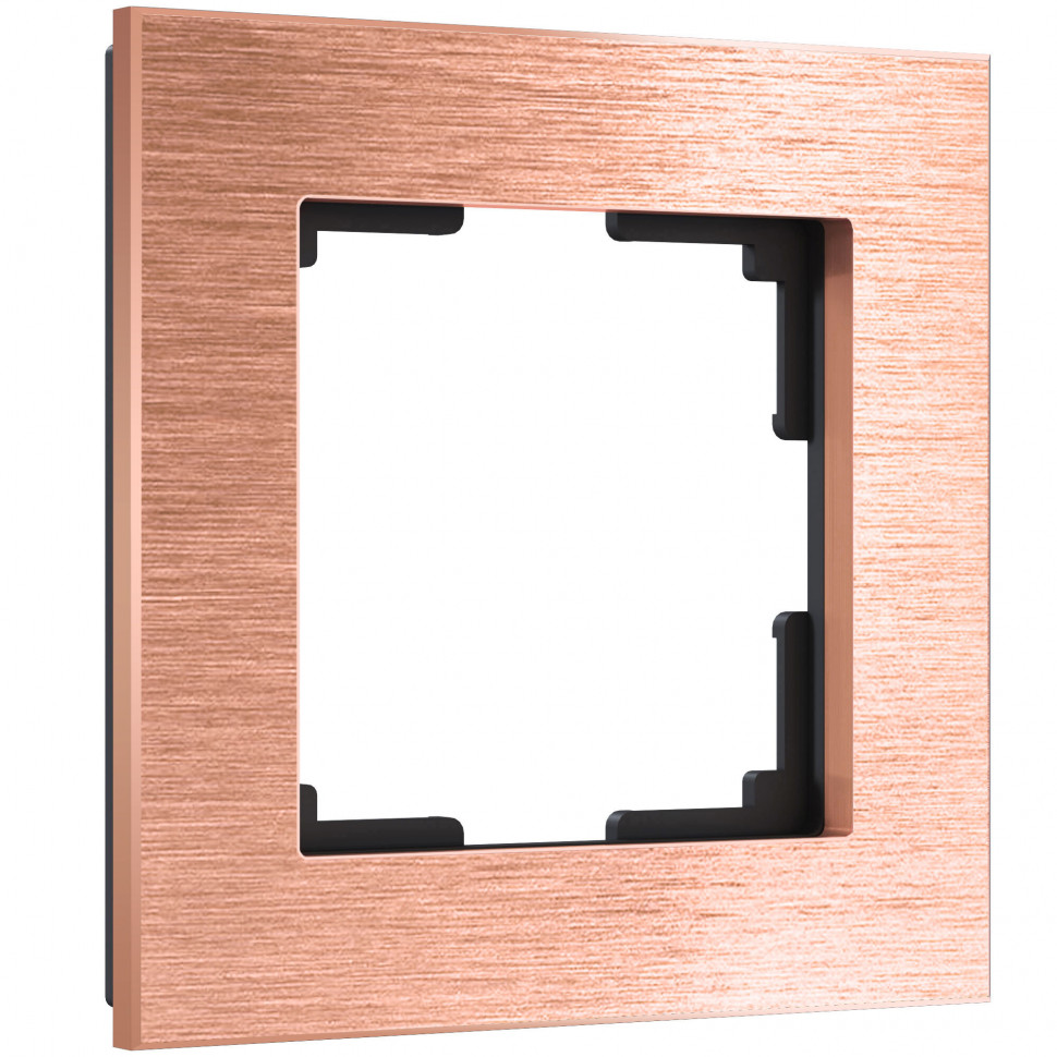 Рамка на 1 пост Aluminium (бронза) W0011712 фото 1 — Multielectrika