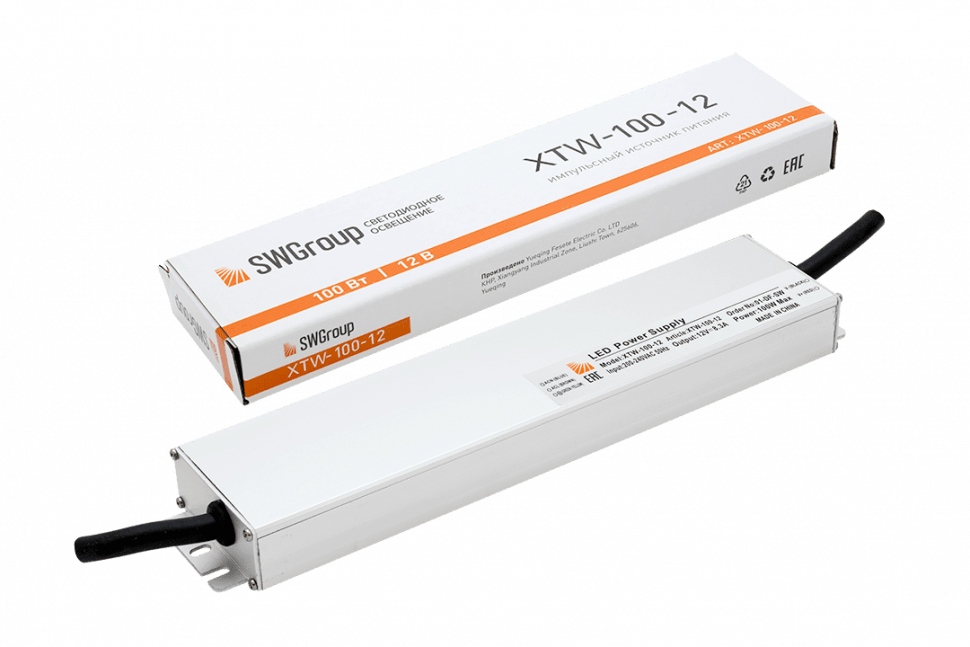 Блок питания SWG XTW-100-12 фото 1 — Multielectrika