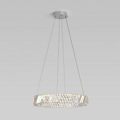 Светодиодная хрустальная люстра 101004 LED никель хрусталь Strotskis &mdash; Multielectrika