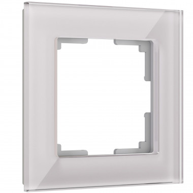 Рамка из стекла на 1 пост Favorit дымчатый W0011117 &mdash; Multielectrika