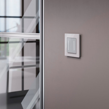 Рамка из стекла на 1 пост Favorit дымчатый W0011117 &mdash; Multielectrika