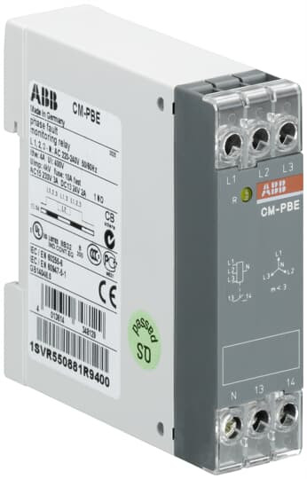 Реле контроля напряжения CM-PBE ABB 1SVR550881R9400 фото 1 — Multielectrika Реле контроля напряжения CM-PBE ABB 1SVR550881R9400 фото 1 — Multielectrika