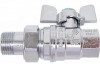Шаровой кран Bugatti 322C G1/2" DN15 PN64 хром. 032204C фото 1 &mdash; Multielectrika
