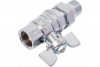Шаровой кран Bugatti 322C G1/2" DN15 PN64 хром. 032204C фото 3 &mdash; Multielectrika