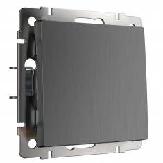 Выключатель одноклавишный (графит рифленый) W1110004 &mdash; Multielectrika