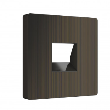 Накладка для RJ45 и RJ11  (бронзовый) WL12-RJ-CP — Multielectrika