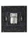IEK FORTE&PIANO Розетка TV проходная FP529 сталь, FP-A10-P-K46 фото 3 &mdash; Multielectrika