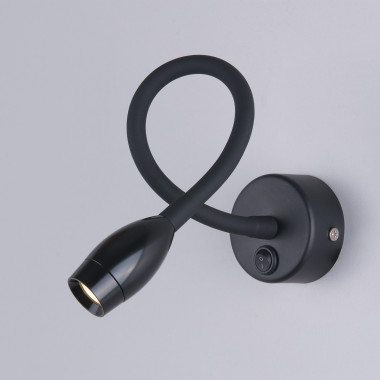 Настенный светодиодный светильник с гибким корпусом BAND LED MRL LED 1020 черный — Multielectrika