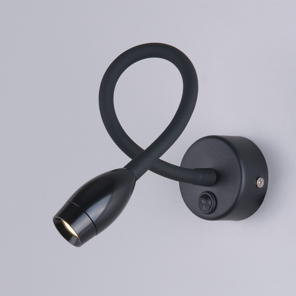 Настенный светодиодный светильник с гибким корпусом BAND LED MRL LED 1020 черный фото 1 — Multielectrika