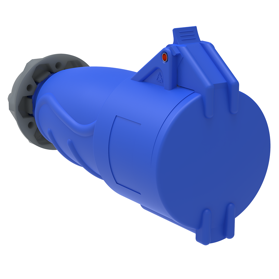 Розетка переносная IEK ССИ-223 MAGNUM 32А 2Р+РЕ 220В IP44 фото 1 — Multielectrika