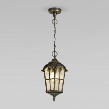 Уличный подвесной светильник Mira H черное золото IP44 Mira H черное золото — Multielectrika