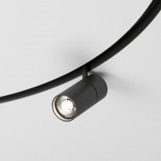 Slim Magnetic Трековый светильник для радиусного шинопровода 12W 4200K Comfi чёрный Ø 1200мм 85189/01 &mdash; Multielectrika