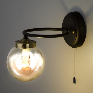 Бра в стиле лофт 70104/1 черный — Multielectrika