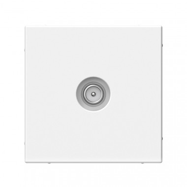 Розетка TV Systeme Electric ArtGallery оконечная 1DB, лотос — Multielectrika