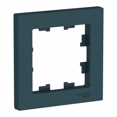 Рамка Schneider Electric Atlas Design на 1 пост, изумруд — Multielectrika