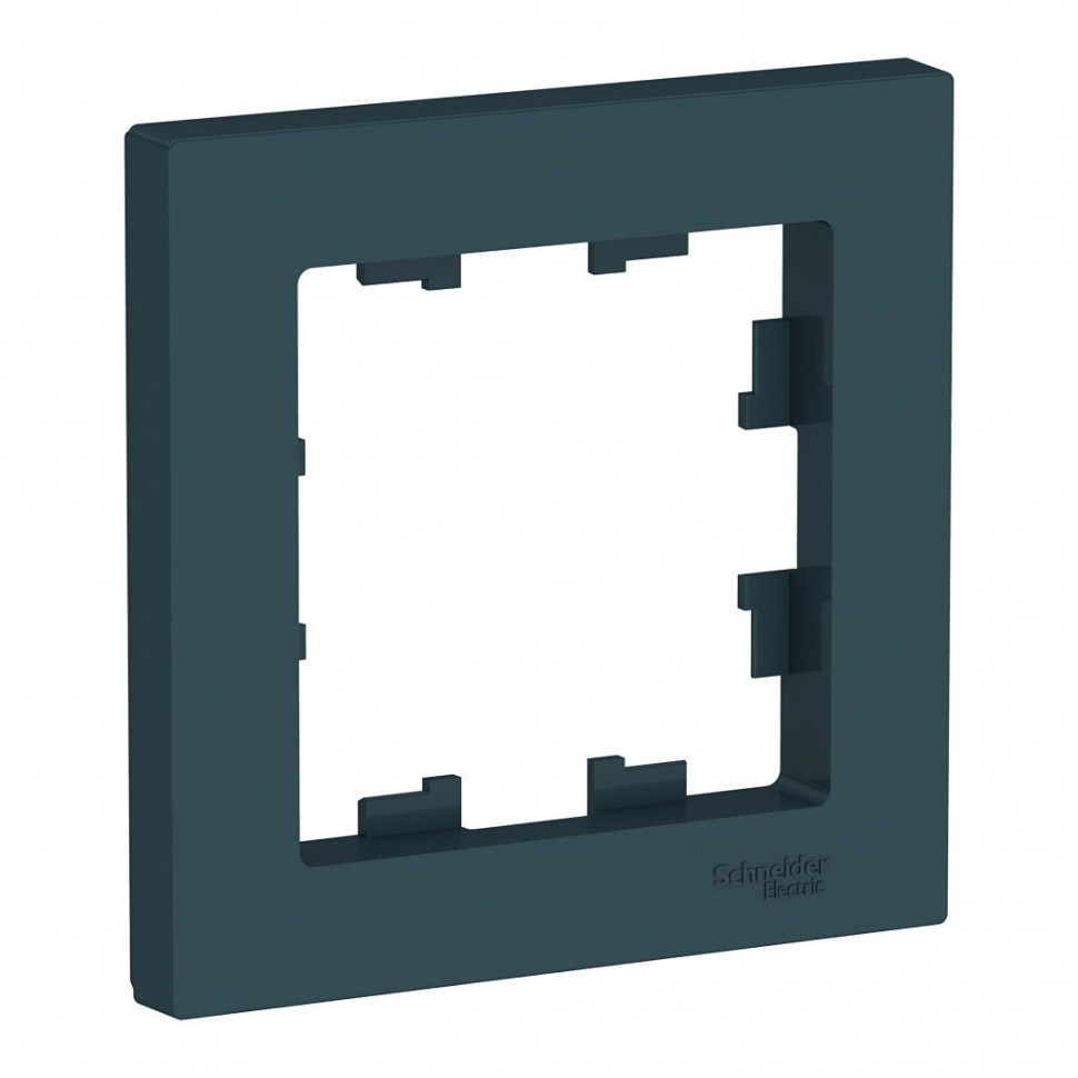 Рамка Schneider Electric Atlas Design на 1 пост, изумруд фото 1 — Multielectrika