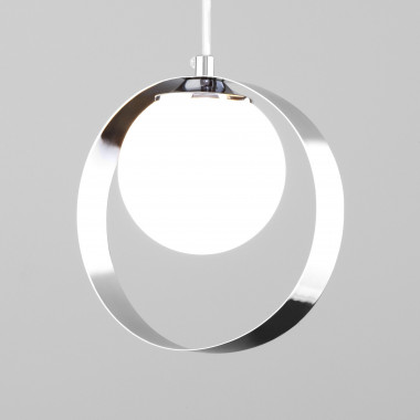 Подвесной светильник со стеклянным плафоном 50205/1 хром — Multielectrika