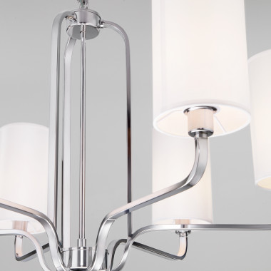 Классическая подвесная люстра 60128/6 хром — Multielectrika
