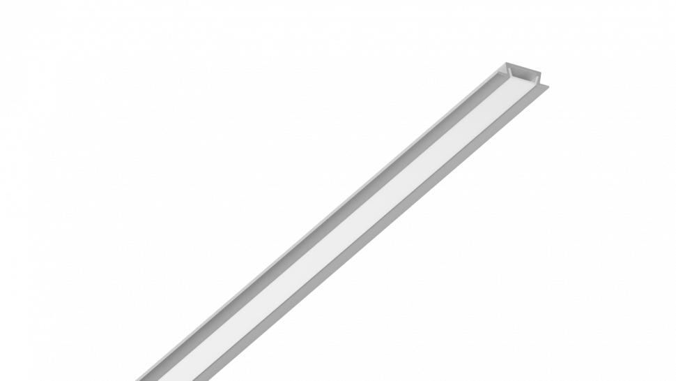 Комплект RC-2206, профиль встраиваемый с бортиками 2м фото 1 — Multielectrika