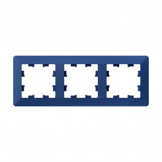 Рамка на 3 поста Systeme Electric AtlasDesign Air аквамарин &mdash; Multielectrika